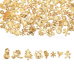 Cabochons en alliage sur le thème de Noël&nbsp;PALLOY-CJ0001-38