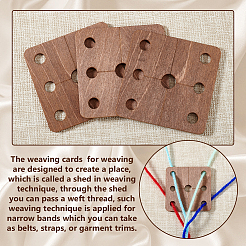 24 Stück Holzwerkzeug für Strickwebstuhlzubehör&nbsp;TOOL-GA0001-90A-02