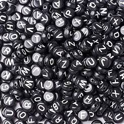 288g 26 Stil schwarze Acrylperlen&nbsp;SACR-X0015-17