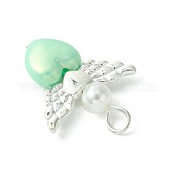 50 pendentif en acrylique en forme de cœur&nbsp;PALLOY-JF02975