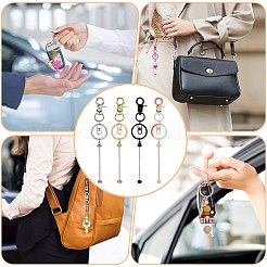 Porte-clés en alliage de couleurs dégradées&nbsp;KEYC-SZ0001-19
