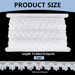 15.6 Meter Polyester-Spitzenbesatz&nbsp;OCOR-FG0002-78A