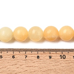 Natürlichem Honig Jadeperle Stränge&nbsp;G-K153-B26-12mm