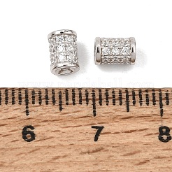 925 cuentas de circonita cúbica transparente micro pavé de plata de ley.&nbsp;SE-CBAF1B2-13C-P