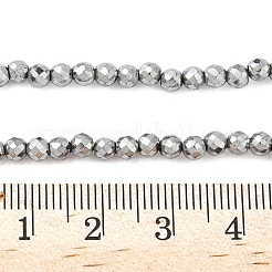 Synthetische magnetische Hämatit-Perlenstränge galvanisieren&nbsp;G-A263-B01-02C