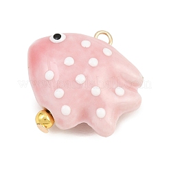 Handgefertigtes Porzellan mit Messinganhängern&nbsp;PR-CBA6379-01G-03