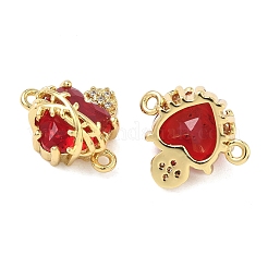 Laiton pavé de zircons cubiques&nbsp;KK-F933-07A-G