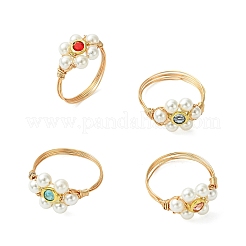 Fingerringe aus Muschel&nbsp;RJEW-JR01060