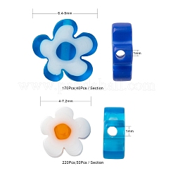 8 stile perline di vetro millefiori fatte a mano&nbsp;LAMP-LS0001-11