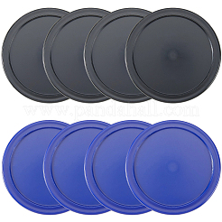 8 pz. 2 dischi da air hockey in plastica colorati&nbsp;AJEW-CN0006-59A