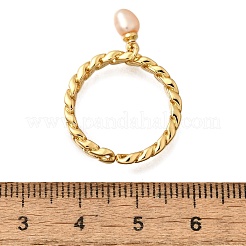 Panzerketten-Manschettenringe aus Messing für Damen&nbsp;RJEW-Z085-05G