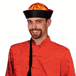 Sombrero oficial tradicional chino de la dinastía Qing&nbsp;AJEW-WH0410-576