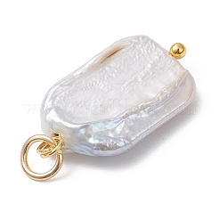 Natürliche Barockperle Keshi Perle Anhänger&nbsp;PALLOY-JF04628-01