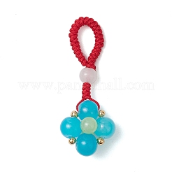 Hängende Ornamente aus Nylonfaden&nbsp;HJEW-JM03148-04