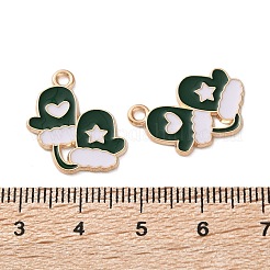 Pendentifs d'émail en alliage&nbsp;ENAM-I061-01KCG-19A