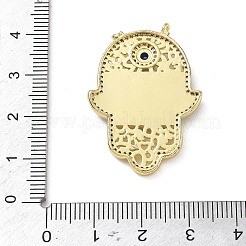 Messing micro pave klare zirkonia anhänger&nbsp;CU-CBA6B6F-23G-A