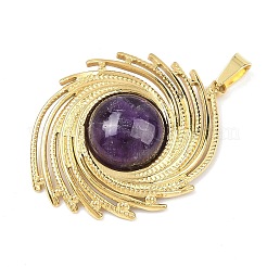 Pendentifs en pierres précieuses mixtes naturels et synthétiques&nbsp;STAS-B109-01G