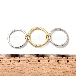 Micro ottone spianare anelli zirconi&nbsp;RJEW-P166-01B-01