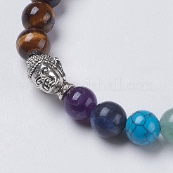 Joyas de chakra&nbsp;BJEW-K200-02-03AS