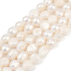 Brins de perles de culture d'eau douce naturelles&nbsp;PEAR-P064-20L-01A