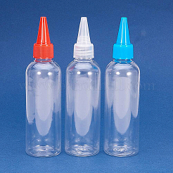 Leere Plastikflasche für Flüssigkeit&nbsp;DIY-BC0009-17