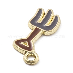 Pendentifs d'émail en alliage&nbsp;PALLOY-E582-01G-03