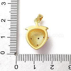 Ottone micro spianare pendenti zirconi&nbsp;KK-P320-07B-G