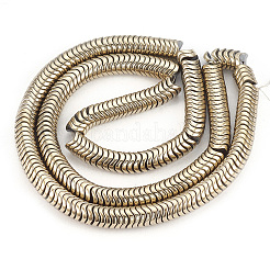 Electroplate non magnetici ematite sintetico fili di perline&nbsp;G-T061-177