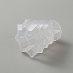 Moules en silicone pour bougies de noël&nbsp;DIY-WH0349-52A