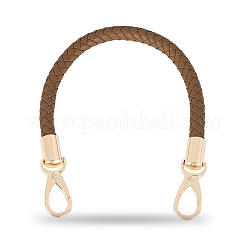 Cuthollow 2 pcs sangles de sac rondes tressées en cuir PU poignées de sac&nbsp;FIND-CL0001-02A