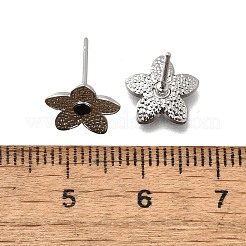 Boucles d'oreilles à tige en acier inoxydable 304&nbsp;EJEW-F361-17P