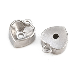 Sertissage de strass pour breloques en acier inoxydable 304&nbsp;SA-CBAC865-06D-P