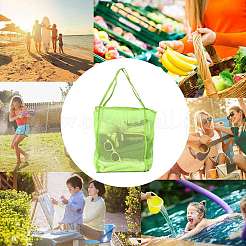 Borsa da spiaggia in rete di poliestere 2 pz 2 colori&nbsp;ABAG-SZ0001-18B
