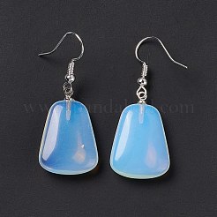 Orecchini pendenti trapezoidali opalite&nbsp;EJEW-D188-02P-02