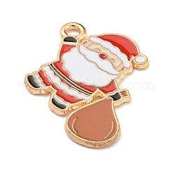 Natale in lega tema ciondoli smaltati&nbsp;ENAM-I060-01B
