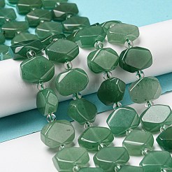 Chapelets de perles en aventurine vert naturel&nbsp;G-G072-A05-02