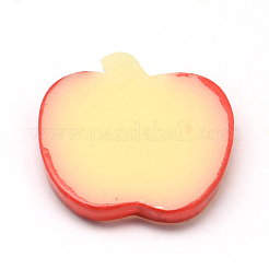 Pomme cabochons de résine&nbsp;CRES-R183-10A