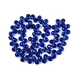 Chapelets de perles en verre transparente  &nbsp;LS-GLAA-Q116-01A-B15