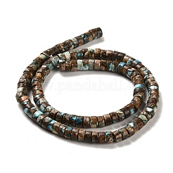 Synthetischer Regalit / kaiserlicher Jaspis / Seesediment-Jaspisperlenstränge&nbsp;G-F765-N01-02