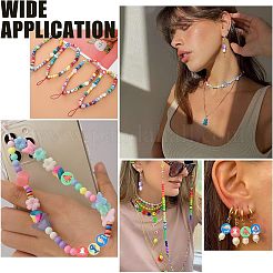 Perline di colori di argilla polimerica fatti a mano&nbsp;CLAY-WH0003-03