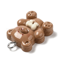 Undurchsichtige Harzanhänger&nbsp;RESI-C037-02M