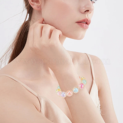 100 Stück transparente Acrylperlen&nbsp;TACR-SC0002-70