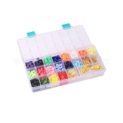 DIY Heishi Perlen Schmuck Kits&nbsp;DIY-SZ0001-02-8mm
