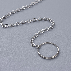 Kronleuchter Sonnenfänger Prismen Oktogon Glas Chakra hängen Anhänger&nbsp;AJEW-G025-C04