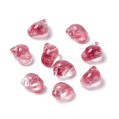 Perle di vetro trasparente&nbsp;GLAA-F117-07C