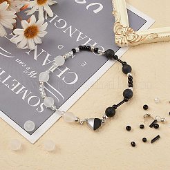 DIY Glas Saatperlen Schmuckset Herstellungsset&nbsp;DIY-YW0004-23