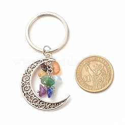 Portachiavi in lega di pietra mista e stile tibetano&nbsp;KEYC-JKC00322