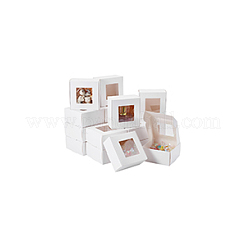 Scatola porta caramelle di carta&nbsp;CON-WH0084-95B