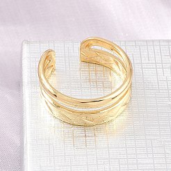 Offene Manschettenringe aus Edelstahl 304&nbsp;SA-H001-13G