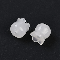 Natürliche weiße Jade Perlen&nbsp;G-Z065-08